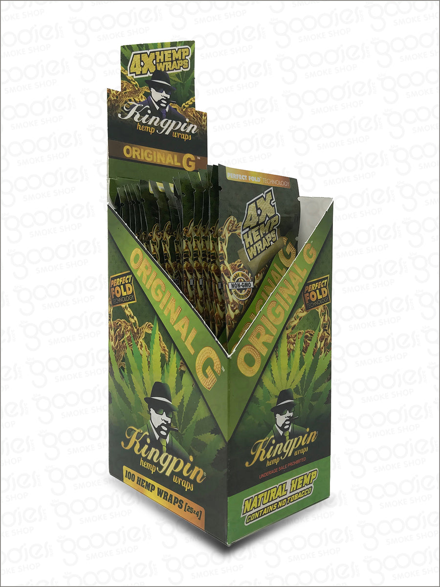 KINGPIN HEMP ORIGINAL G WRAPS – the GOODIES store