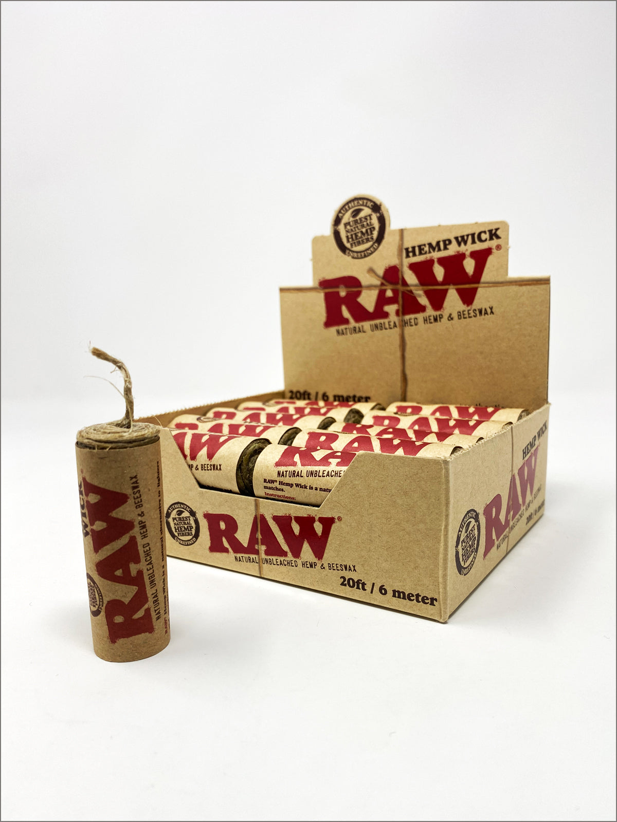 RAW HEMP WICK ROLL (6mts) – the GOODIES store
